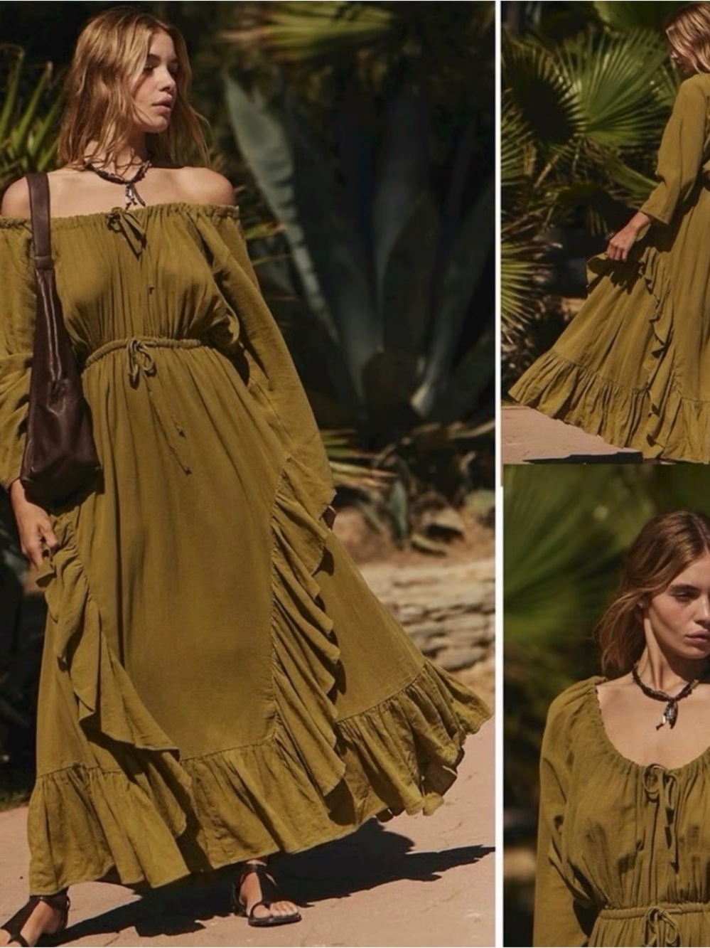 Free People Free-EST Shore Chic Maxi Dress